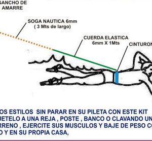 Nadador Fijo Cinturon