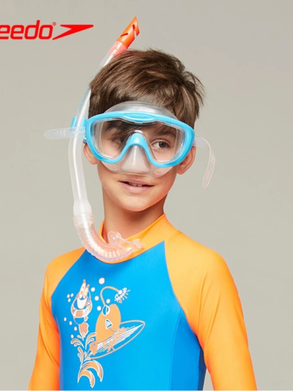 Set máscara y snorkel Speedo Glide Junior