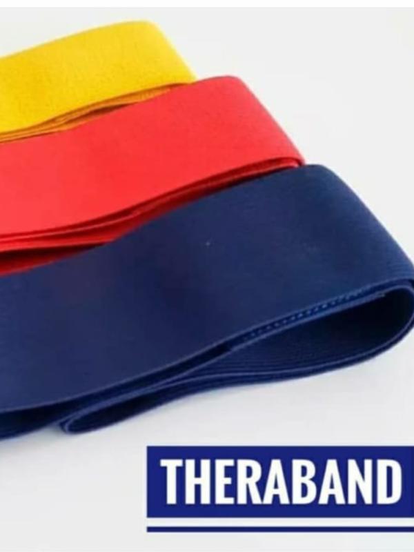 Kit Theraband 3 Bandas Elásticas Circulares Tiraband